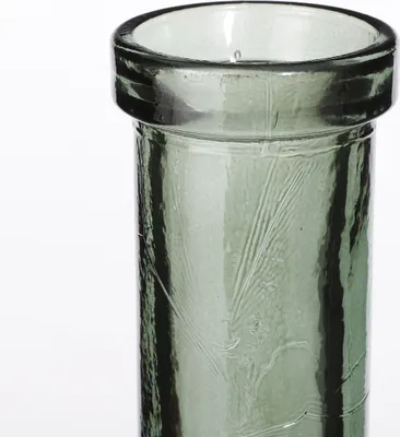Obrázek produktu pro Skleněná láhev Mica Decorations Rioja - V75 x Ø18 cm - Recyklované sklo - Zelená barva
