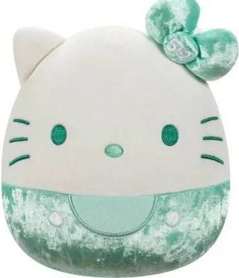 Produktbild von Squishmallows Hello Kitty Plüschtier 20 cm Mint 50 Jahre Edition
