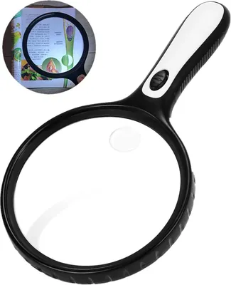 Produktbild von Handlupe 30x, 146 mm, leicht, für Kinder
