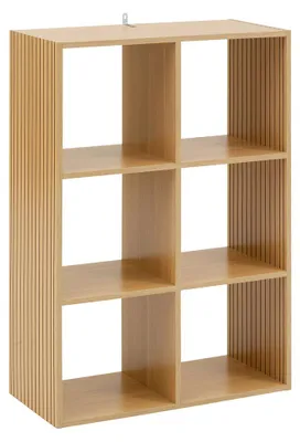 Produktbild von Eazy Living Bücherregal 6 Fächer Arabelle Holz