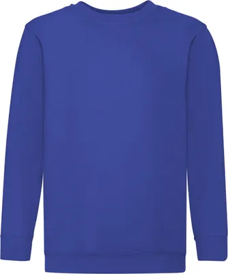 Produktbild von Fruit Of The Loom Kinder Pullover (2 Stück/Packung) BC4367 (12-13) (Königsblau)