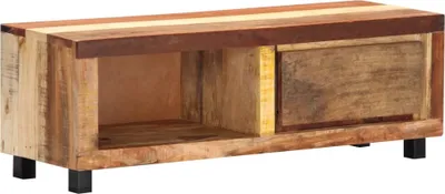 Zdjęcie produktu dla Szafka pod TV, 100x30x33 cm, lite drewno odzyskane