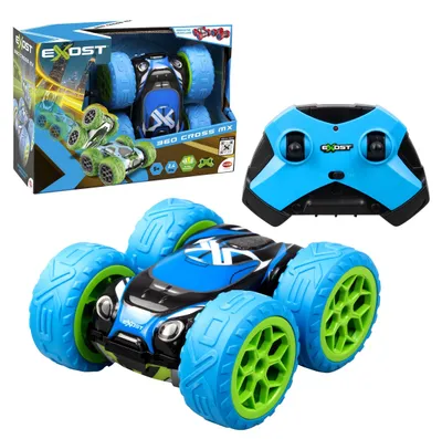 Produktbild von Bizak Exost 62000730-1 ferngesteuertes Geländeauto Blau, 360° Stunts, Akku