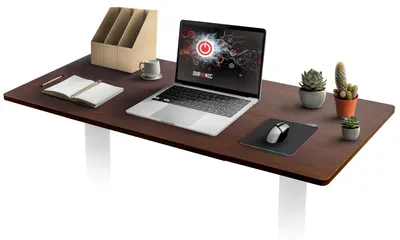 Produktbild von Duronic TT120 WT Schreibtisch | Tischplatte 120 x 60 x 1,9 cm | Schreibtischplatte für individuellen Tisch | Ideal für höhenverstellbare Workstation | Sitz-Steh-Schreibtisch für Home-Office und Büro