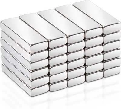 Produktbild von Famanu Neodymium-Magneten 30 x 10 x 5 mm - 30 starke rechteckige Magneten
