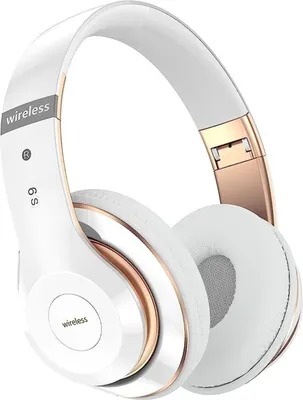 Produktbild von Drahtlos Over Ear Kopfhörer 40 Std Spielzeit Faltbare Over Ear Kopfhörer mit 6 EQ Modi Eingebautem Hochwertiges Mikrofon Headset Raumklang Kopfhörer