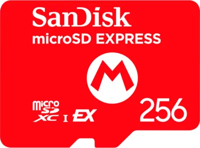 Zdjęcie produktu dla Nintendo 10016157, 256 GB, MicroSDXC, Czerwony