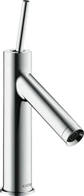 Imagen del producto de HansGrohe: Grifo de lavabo Axor Starck, cromo, sin varilla de extracción y con juego de desagüe. Modelo: 10117000