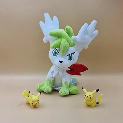 Produktbild von Pokemon Shaymin Zenitform Kuscheltier - 17 cm Plüschtier