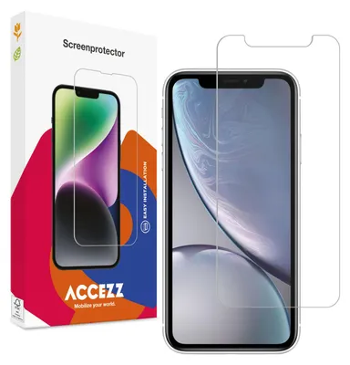 Produktbild von Accezz Screen Protector aus gehärtetem Glas für das iPhone 12 (Pro) / 11 / Xr