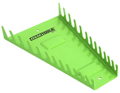 Zdjęcie produktu dla OEMTOOLS 22177 Profesjonalny magnetyczny organizer do kluczy, kolor: zielony