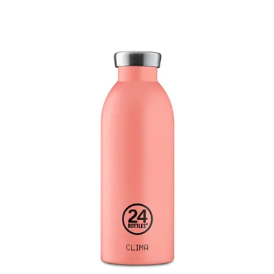 Produktbild von 24Bottles Thermosflasche Clima 500ml Blush, 500 ml, Tägliche Nutzung, Rose, Edelstahl, 205 mm, 7,3 cm
