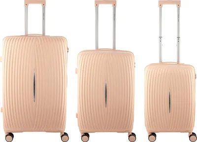 Produktbild von DANIEL RAY Travel Castlemaine Gr. S/M/L Koffer 3-SET DR01.1620 Spinner 40 soft pink
