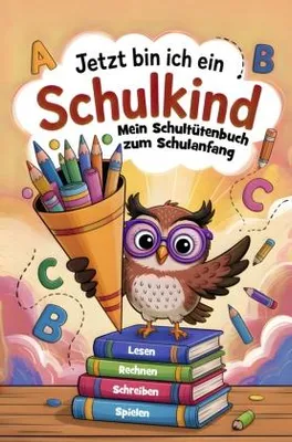 Produktbild von Schultütenbuch zur Einschulung - Jetzt bin ich ein Schulkind