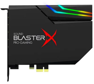 Zdjęcie produktu dla Creative Karta dwikowa Sound Blaster   X AE-5 Plus czarny/black PCI-e