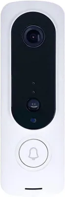 Productafbeelding van Videodeurbel - Slimme Deurbel - Huisbewaking - Infrarood Nachtzicht - 10x10x10mm - Zwart