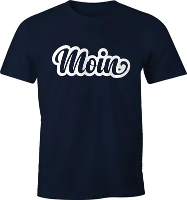 Produktbild von Moin Herren T-Shirt Fun-Shirt Moonworks® 3XL