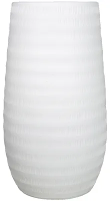 Produktbild von Floran Vase - weis - matt - Keramik - 50 x 26 cm