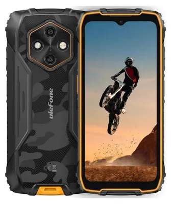 Image de Ulefone RugKing 4 Pro 4G, 8 Go de RAM, 128 Go de stockage, couleur orange, double SIM