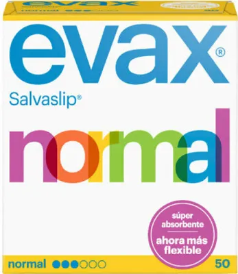 Produktbild von Evax Normal Slipeinlagen 50 Einheiten
