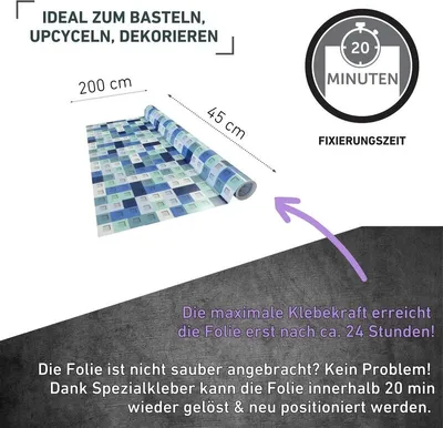 Produktbild von Klebefolie Bricks - 45x200cm