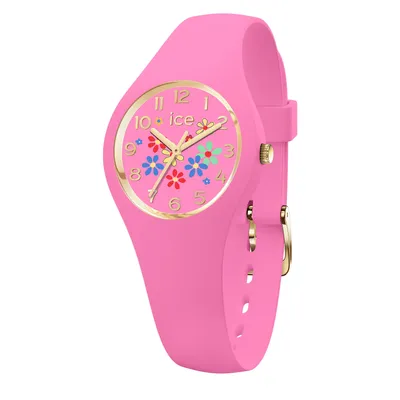 Produktbild von Ice-Watch Damenuhr ICE flower Pinky Bloom Rosa 021731