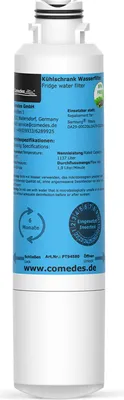 Produktbild von Comedes Wasserfilter passend für Samsung Kühlschränke