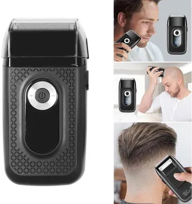 Image de Mini-tondeuse électrique pour hommes avec chargeur USB