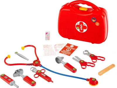 Zdjęcie produktu dla Futerał lekarza czerwony/szary Instrumenty
