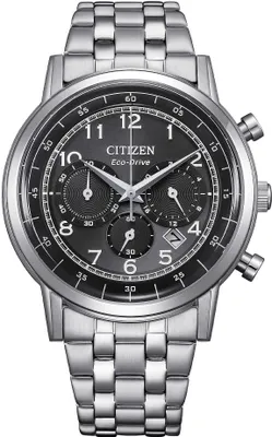 Produktbild von Chronograph Citizen Silber Mit Schraube  Kollektion Crono Classic - mann