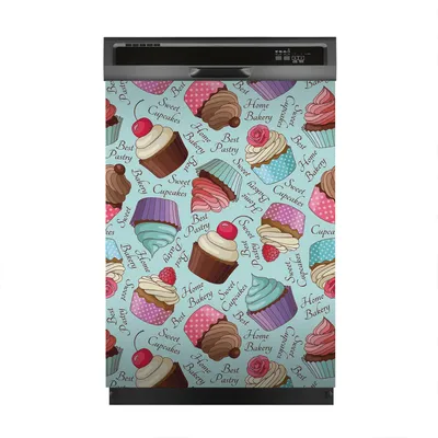 Produktbild von Magnete Dekorative 60x80 cm Küche Magnetmatte Spülmaschine - Sahnetörtchen