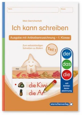 Immagine prodotto di Ich kann schreiben Teil 1 - Ausgabe mit Artikelkennzeichnung 1. Klasse