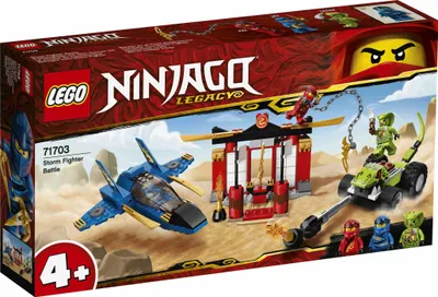 Image de LEGO 71703 NINJAGO Legacy 4+ Jeu de force avec le jet du tonnerre, Maître du Spinjitzu Jouets pour enfants