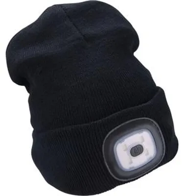 Immagine prodotto di Extol Light 43199 čepice s čelovkou 4x45lm nabíjecí USB černá univerzální velikost