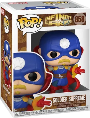 Produktbild von Marvel Infinity Warps - Soldier Supreme 858 - Funko Pop! - Vinyl Figur