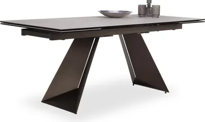 Produktbild von Esstisch HARPER DEKOA LBH 180x90x76 cm braun Esszimmertisch