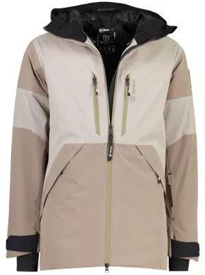 Produktbild von Wasserfester Khaki Parka mit Kapuze, halblange Schnittform, Winterjacke für Herren
