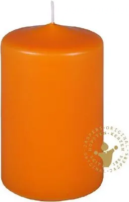 Produktbild von Stumpenkerzen apfelsine 80 x 50 mm, 20 Stück