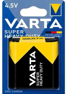 Produktbild von VARTA Superlife, Batterie, (1 Stück, Block, 3R12)