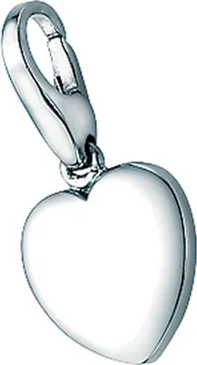 Produktbild von Charm Giorgio Martello Milano Herz glänzend, Silber 925 Silber Onesize