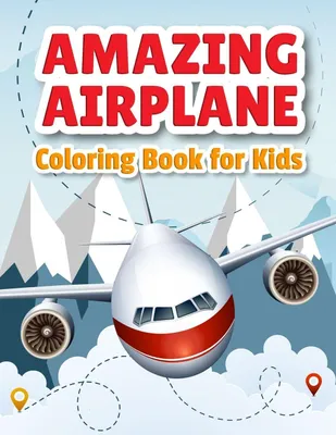 Produktbild von Amazing Airplane Coloring Book