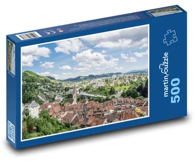 Obrázek produktu pro Puzzle 500 Švýcarsko - Wettingen - martinpuzzle