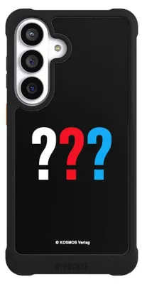 Produktbild von NIVOCASE Hülle für Samsung Galaxy S26+  Stoßfeste Handyhülle NIVOmax Case Schwarz Logo Offizielles Lizenzprodukt Die drei ???