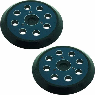Produktbild von Schleifpad fš¹r 8-Loch-Exzenterschleifer (125 mm), kompatibel mit Makita M9204, BO5030, BO5031, DBO180Z, BO8041, DBO180RMJ, BO5041, BO5010, BO50111, BO5012 šC 2er-Pack