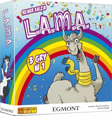 Produktbild von Lama Kartenspiel Familienspiel – Taktik und Risikobereitschaft in zwei Varianten