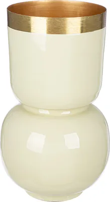 Produktbild von GILDE Vase Roro, creme H.31,5 cm