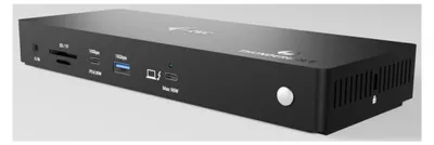 Immagine prodotto di i-tec TB4TRIPLEDOCKPDUK, Cavo, Thunderbolt 4, 96 W, 3,5 mm, 10,100,1000,2500 Mbit/s, Nero