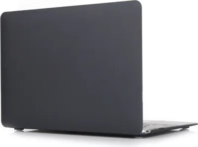 Immagine prodotto di Per MacBook Air 13,3 pollici A1932 2018 & A2179 2020 & A2337 Laptop Stile opaco Custodia protettiva (nero)