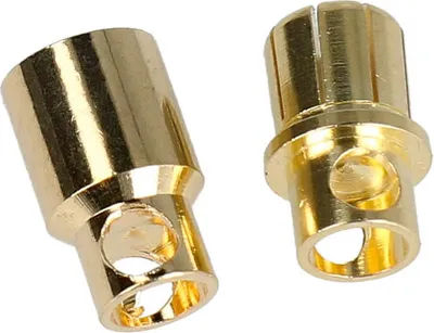 Produktbild von Robitronic 8.0mm Stecker und Buchse (1 Paar)