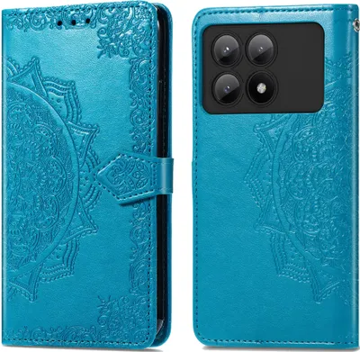 Immagine prodotto di Custodia a libro imoshion Mandala Xiaomi Poco X6 Pro - Turchese